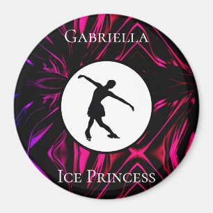Figure Skating "Ice Princess" Personalized Magnet
