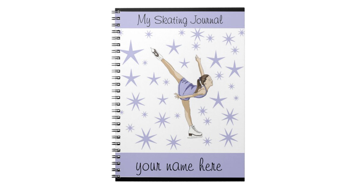 Figure Skating Journal Zazzle