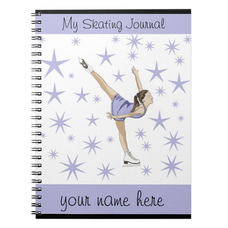 Figure Skating Journal Zazzle