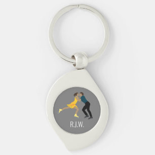 Figure Skating Keychain
