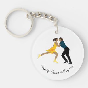 Figure Skating Keychain