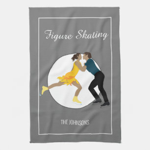 Figure Skating Kitchen Towel