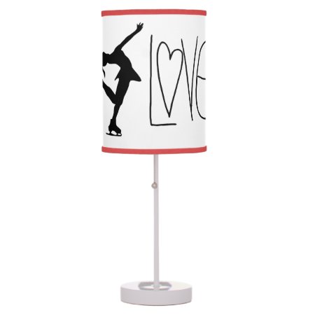 Figure Skating Love Lamp
