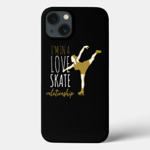 Figure Skating Love Skate Ice Skating iPhone 13 Case