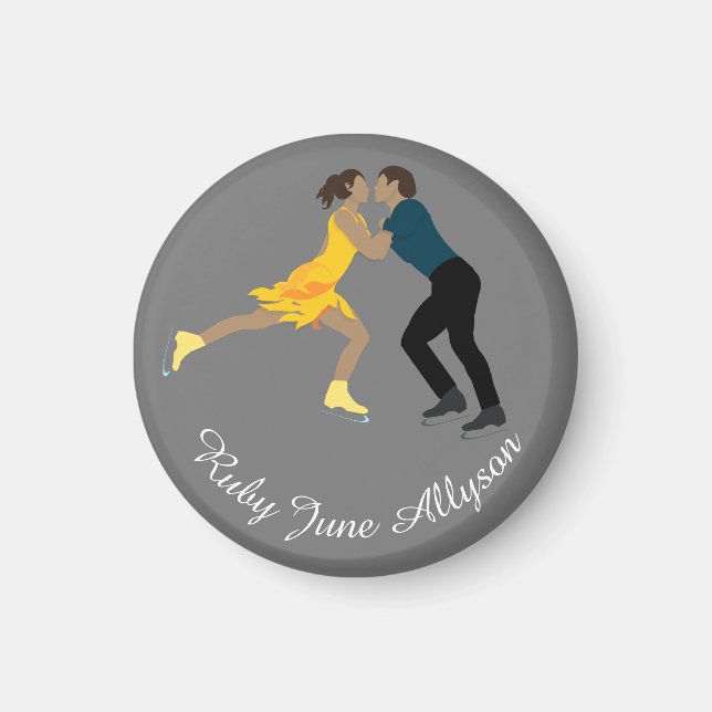 Figure Skating Magnet (Front)