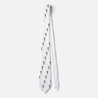 Figure skating man neck tie