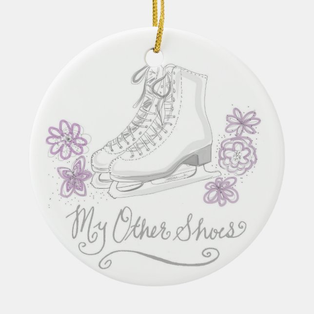 Figure Skating Ornament (Front)