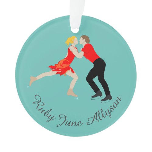 Figure Skating Ornament