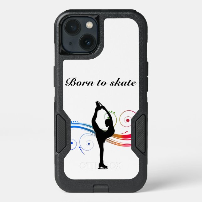 Figure Skating Otterbox Case (Back)