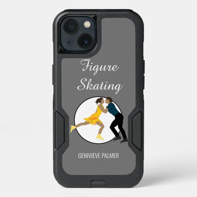 Figure Skating Otterbox iPhone Case (Back)