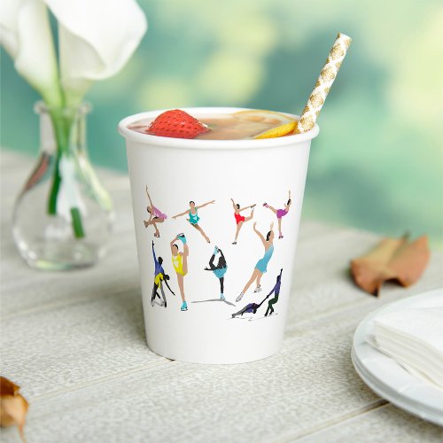 Figure Skating Paper Cups