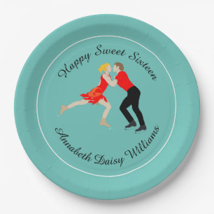 Figure Skating Paper Plates