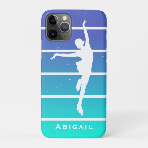 Figure Skating personalized iPhone 11 Pro Case