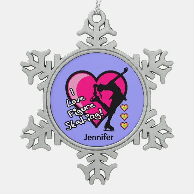 Figure Skating - Personalized Ornament (Front)