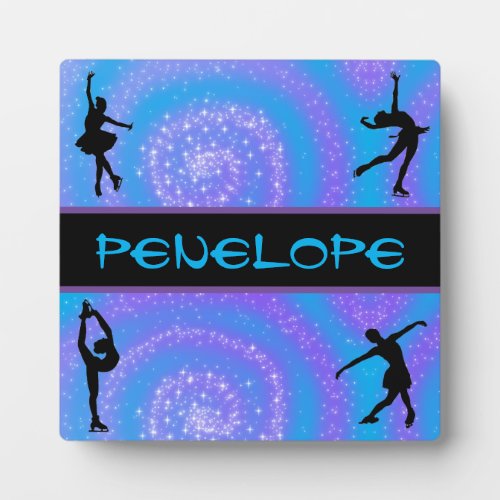 Figure Skating Personalized Plaque