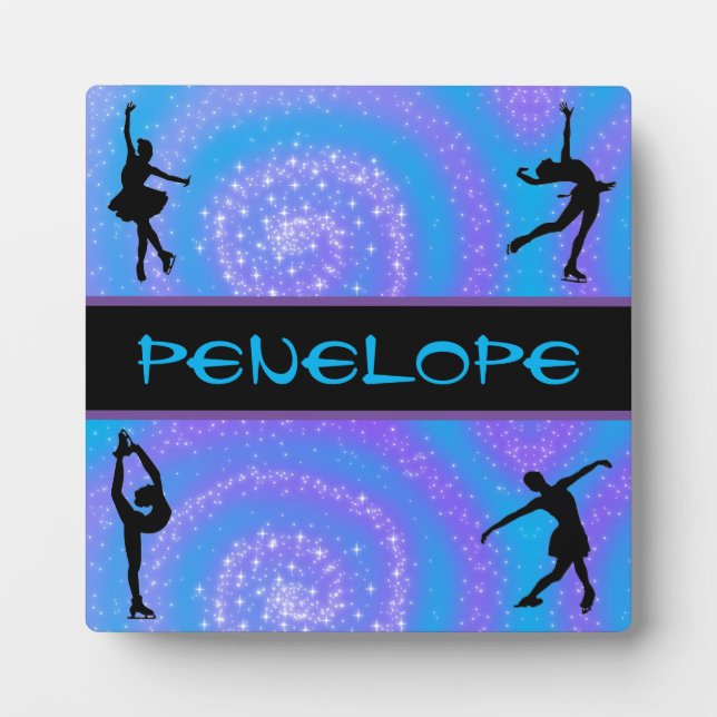 Figure Skating Personalized Plaque (Front)