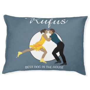 Figure Skating Pet Bed