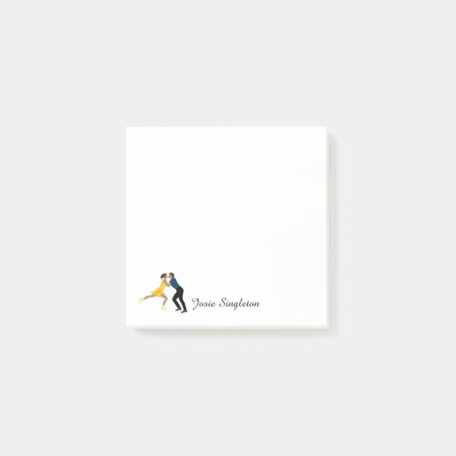 Figure Skating Post-it Notes (Front)