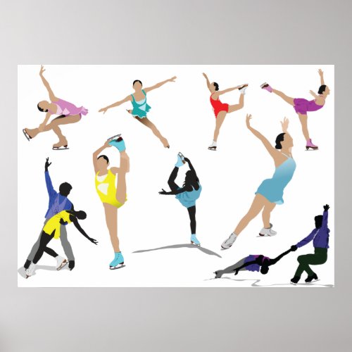 Figure Skating Poster