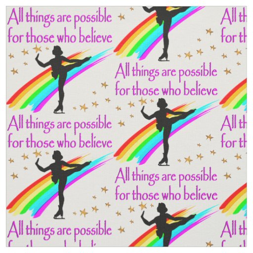 FIGURE SKATING QUEEN FABRIC