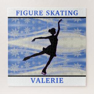 Figure Skating Snowflake Puzzle
