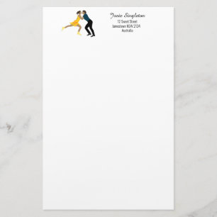 Figure Skating Stationery