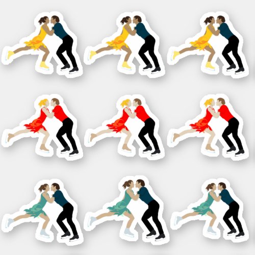 Figure Skating Sticker