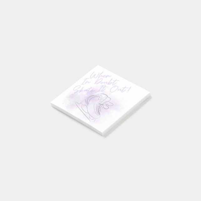 Figure Skating Sticky Notes (Angled)