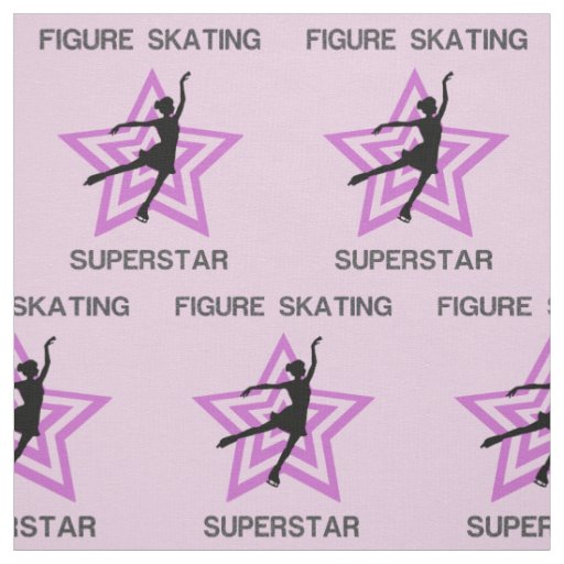 Figure Skating Superstar Fabric