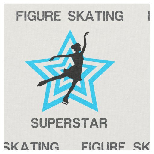 Figure Skating Superstar Fabric