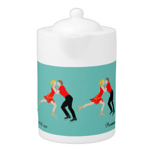 Figure Skating Teapot