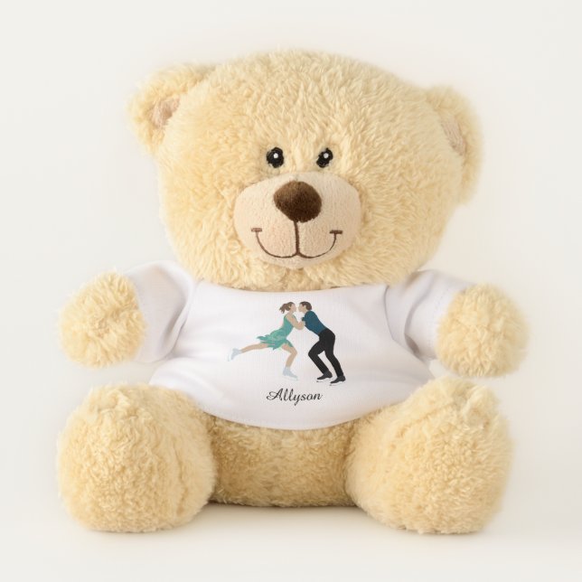 Figure Skating Teddy Bear (Front)