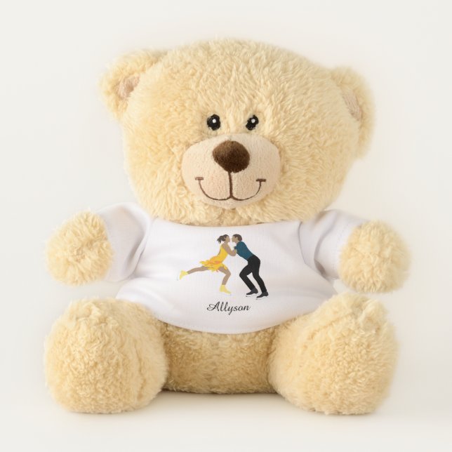 Figure Skating Teddy Bear (Front)