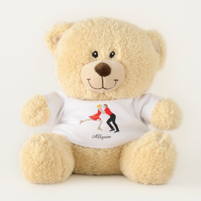 Figure Skating Teddy Bear (Front)
