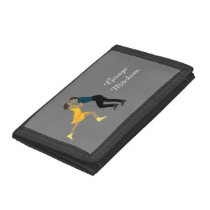 Figure Skating Tri-fold Wallet