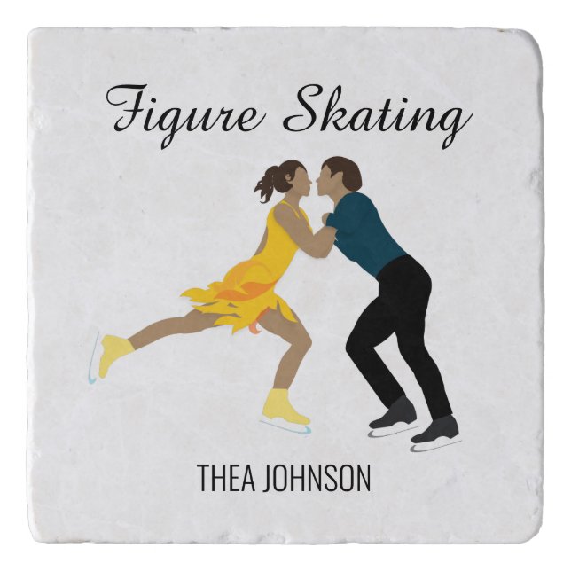 Figure Skating Trivet (Front)