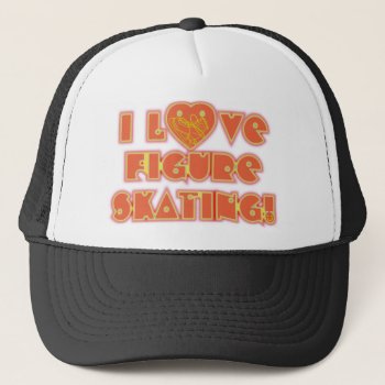 Figure_skating Trucker Hat by auraclover at Zazzle