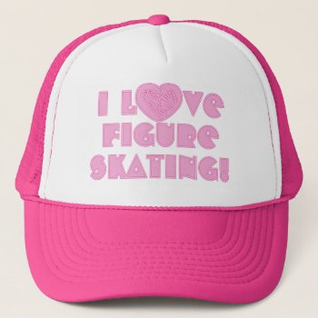 Figure_skating Trucker Hat by auraclover at Zazzle