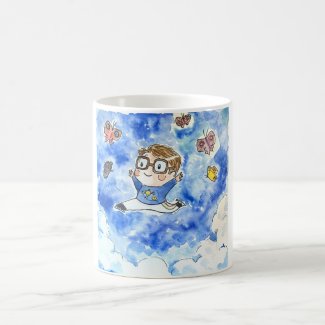 Figure Skating with Butterflies Coffee Mug