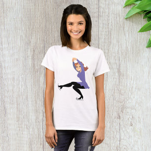 Figure Skating Womens T-Shirt