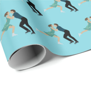 Figure Skating Wrapping Paper