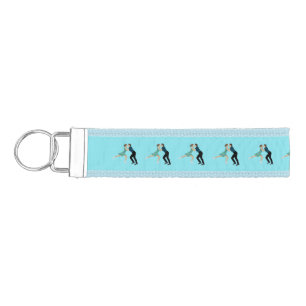 Figure Skating Wrist Keychain