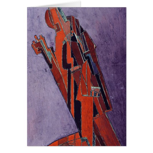 Figure Study - Design for Sculpture Cards (Front)