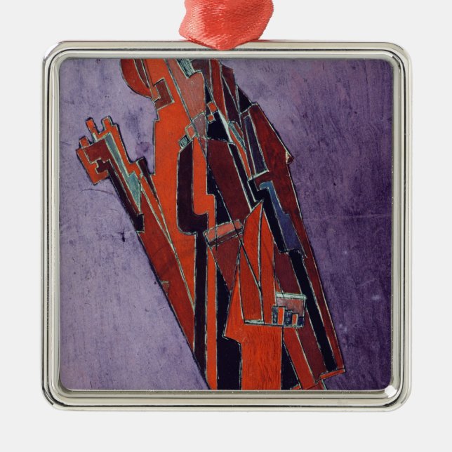 Figure Study - Design for Sculpture Metal Ornament (Front)