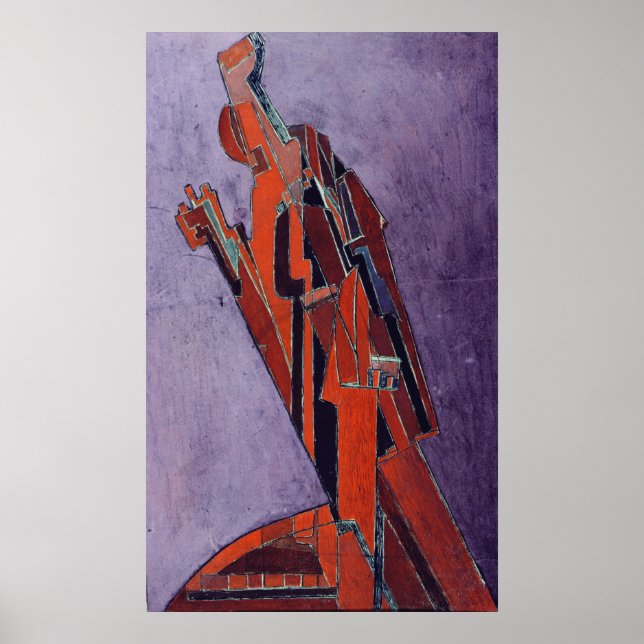 Figure Study - Design for Sculpture Poster (Front)