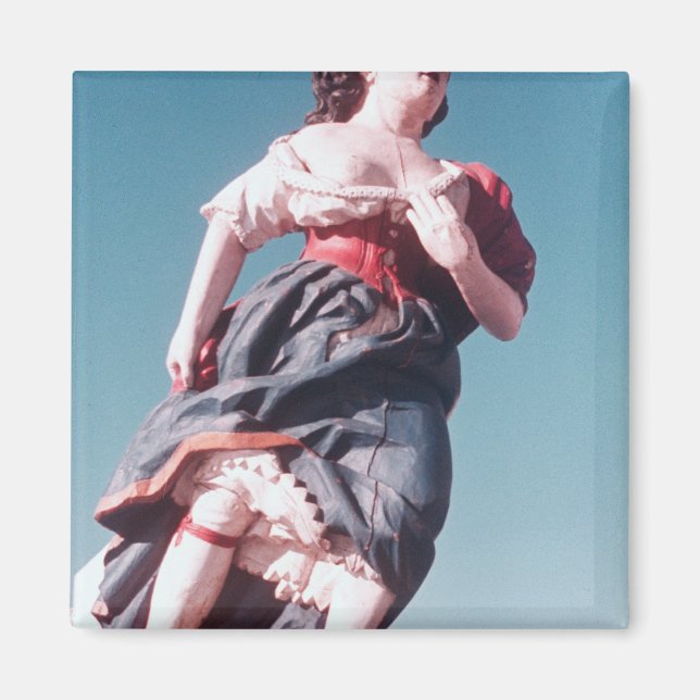 Figurehead from unknown sailing ship magnet (Front)