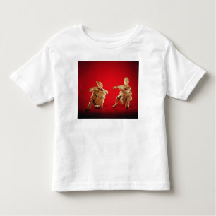 Figures of ceremonial ballplayers toddler t-shirt