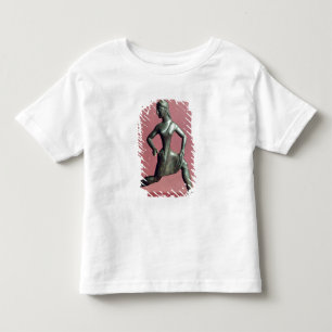 Figurine of a girl running, toddler t-shirt