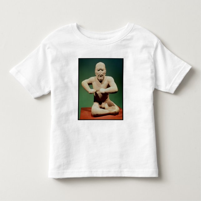 Figurine of a wrestler toddler t-shirt (Front)