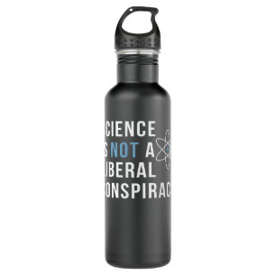 Figuring Things Out Funny Science Themed Stainless Steel Water Bottle